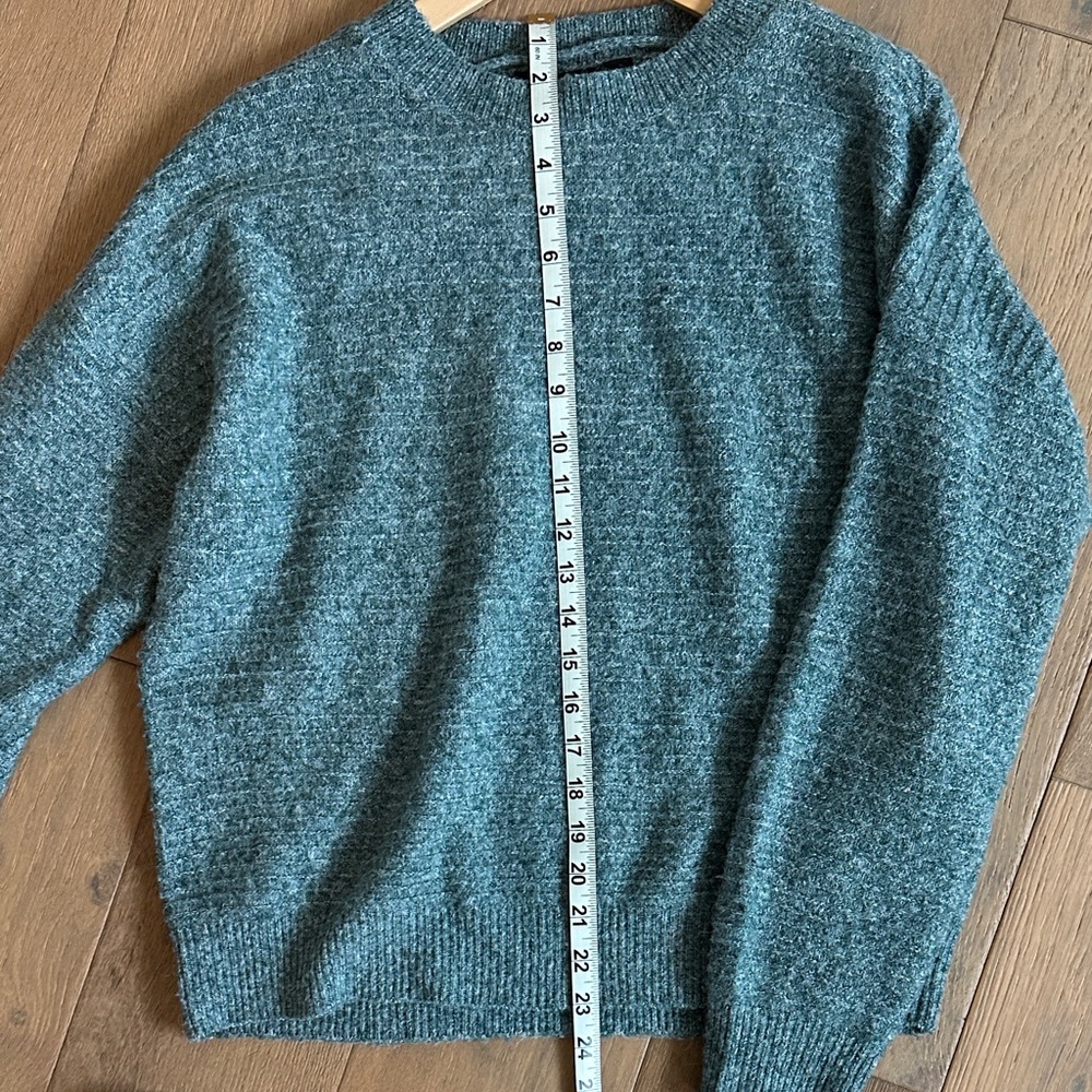 Vero Moda Teal Crewneck Sweater - Picture 6 of 7